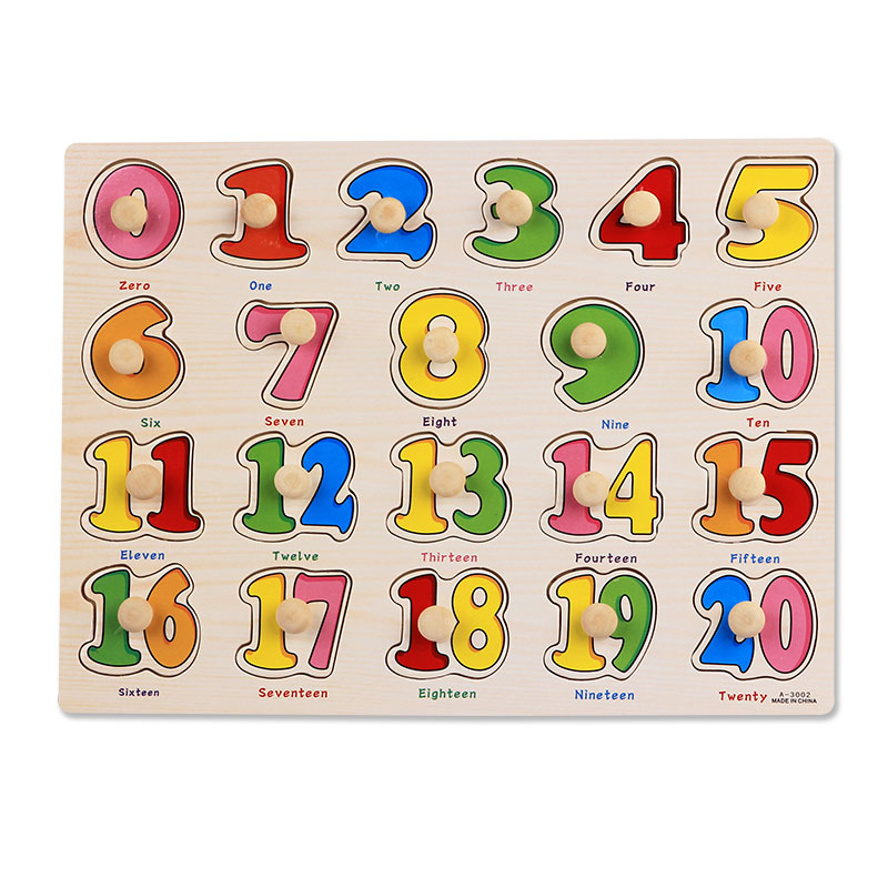 Wooden Baby Toys Puzzle Board Set